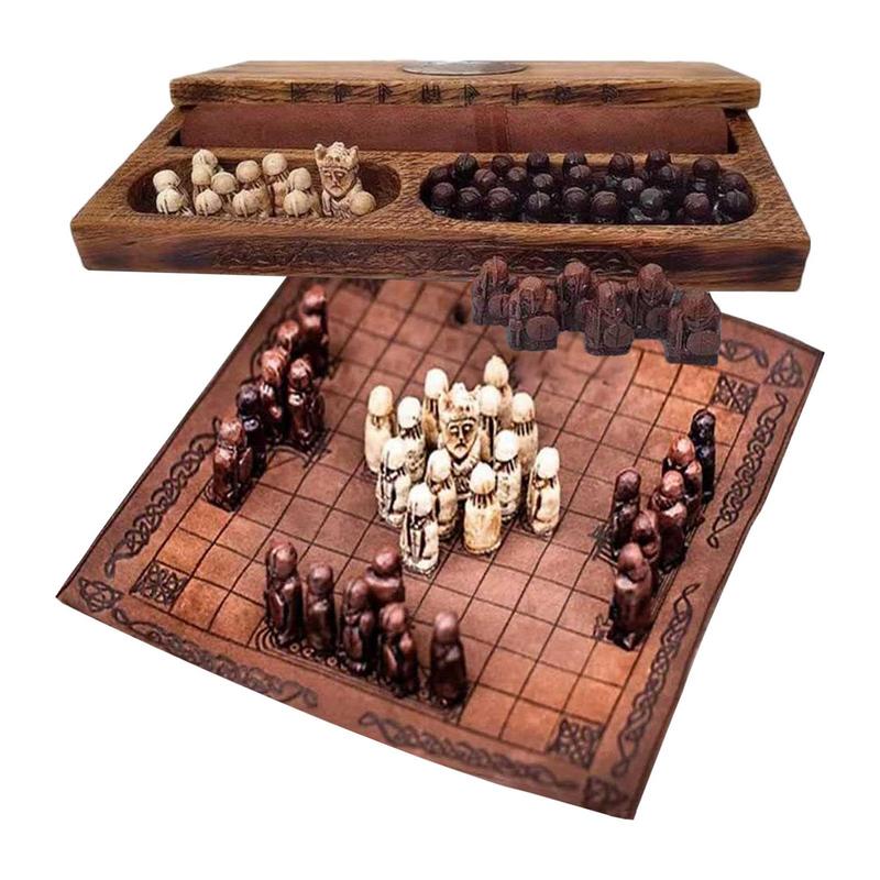 Board Game Vikings - 大人のチェス盤,チェス,非対称ゲーム,チェス,パーティー