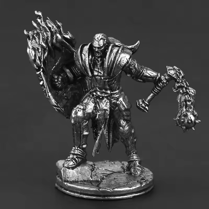 白真鍮製バイキング戦士ミニチュアモデル金属製古代兵士フィギュ - Board Game Vikings のレビューと価格