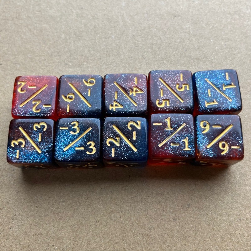 16mm プラスマイナスダイス ナンバー 16 ゲーミングカ - Game Token Counter のレビューと価格