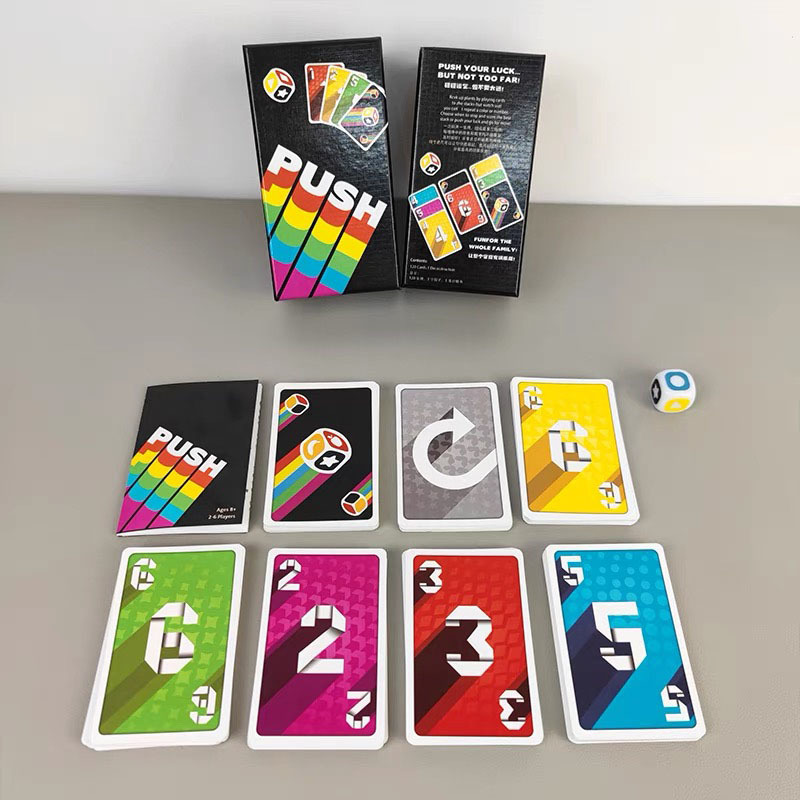 プッシュカードゲーム 大人とティーン向け 戦略ボードゲーム  - Board Game Solo のレビューと価格