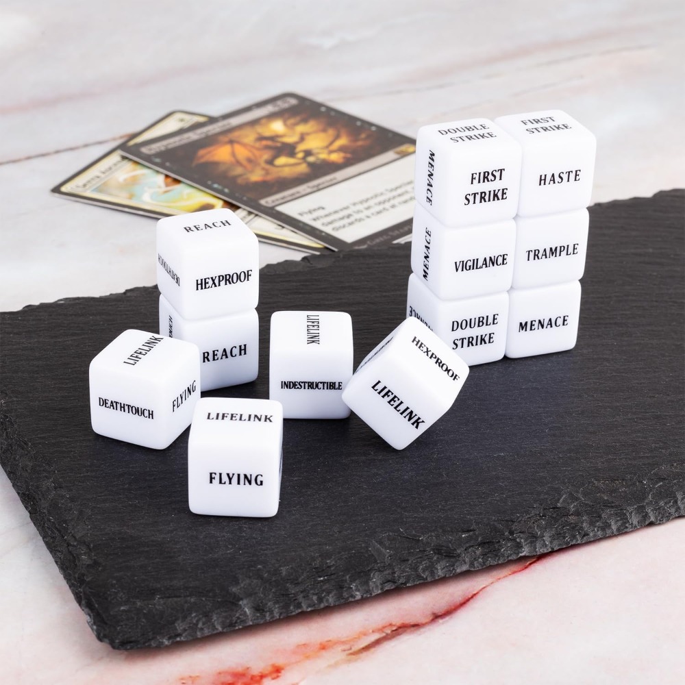 48個のカウンターダイスと1個のMTGダイスカウンターセット - Game Token Counter のレビューと価格