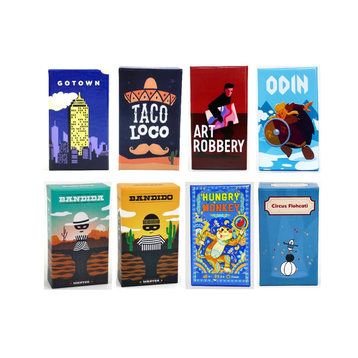 ホットゲーム - タコ・ロコ・カードゲーム |   オーディ - Board Game Solo のレビューと価格