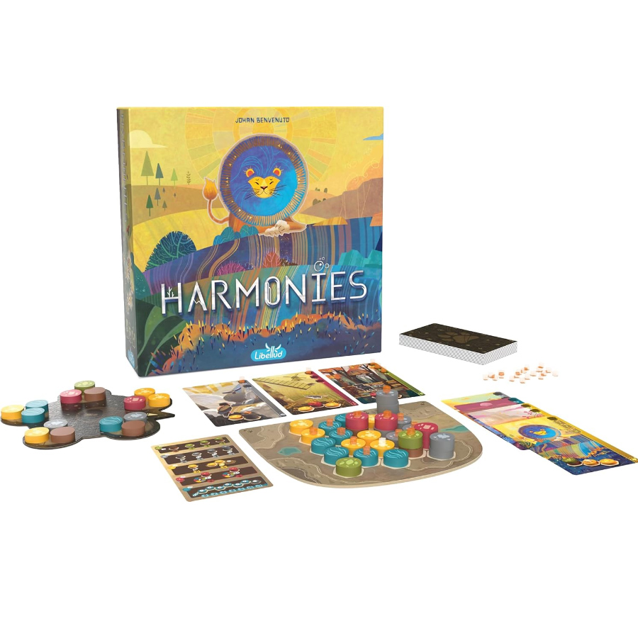 ハーモニー - ボードゲーム - 動物のための風景と生息地の - Board Game War のレビューと価格