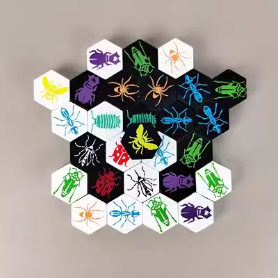 昆虫チェスボードゲームフルセット（蚊攻撃と防御戦争を含む）2 - Board Game War のレビューと価格