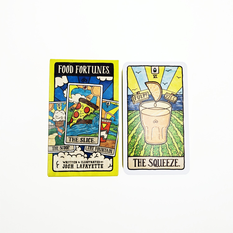 78リットルの食品 & ドリンクカードの新しいタロットコレク - Board Game Research のレビューと価格