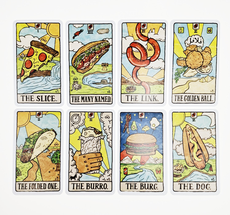 78リットルの食品 & ドリンクカードの新しいタロットコレク - Board Game Research のレビューと価格