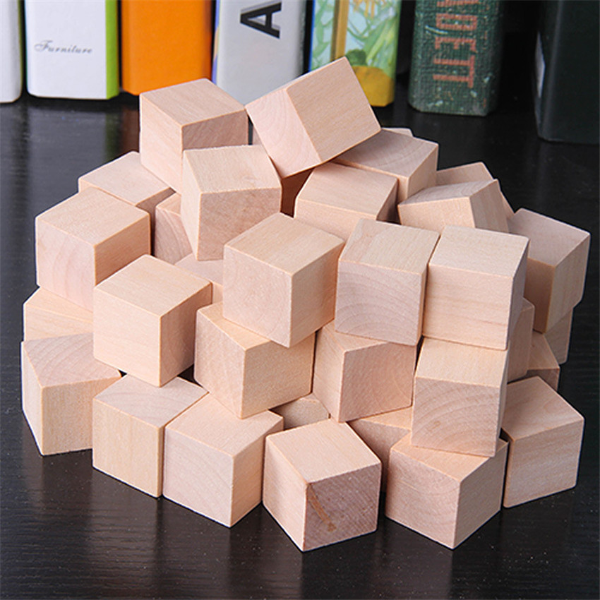 30 ピース/ロット 2X2CM 木製カラフルなキューブビル - Board Game Dnd のレビューと価格