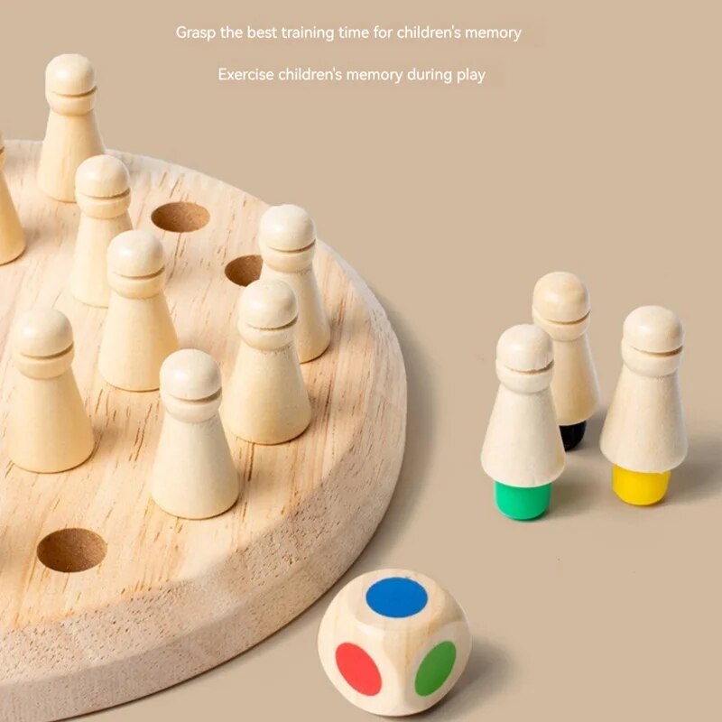 就学前児向けパズル記憶力チェスおもちゃ、赤ちゃんの脳記憶力ト - Board Game Life のレビューと価格