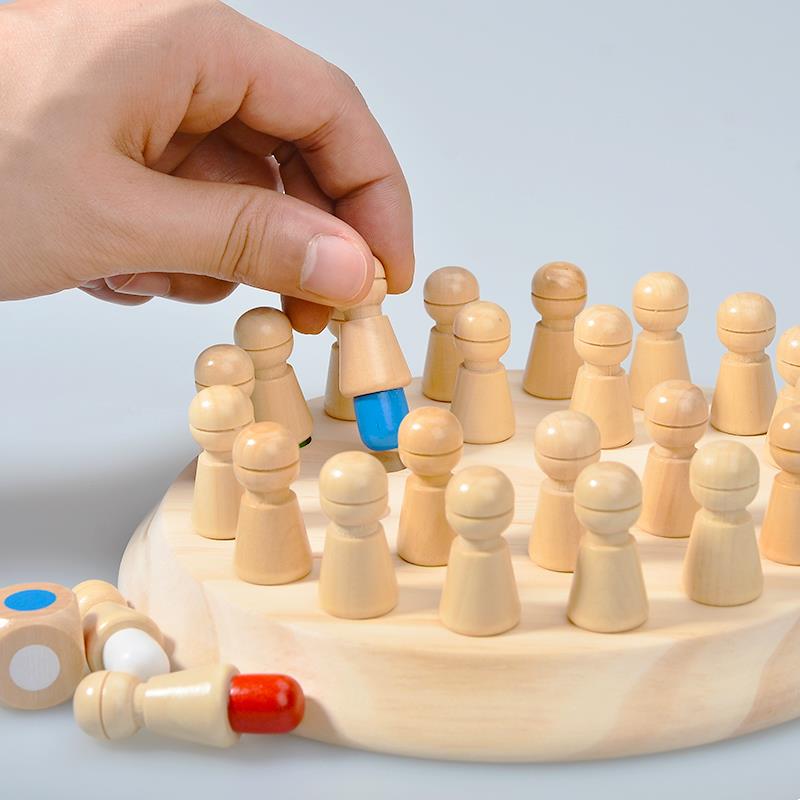 木製パズルおもちゃモンテッソーリ教育学習色感覚 BeBe メ - Board Game Life のレビューと価格