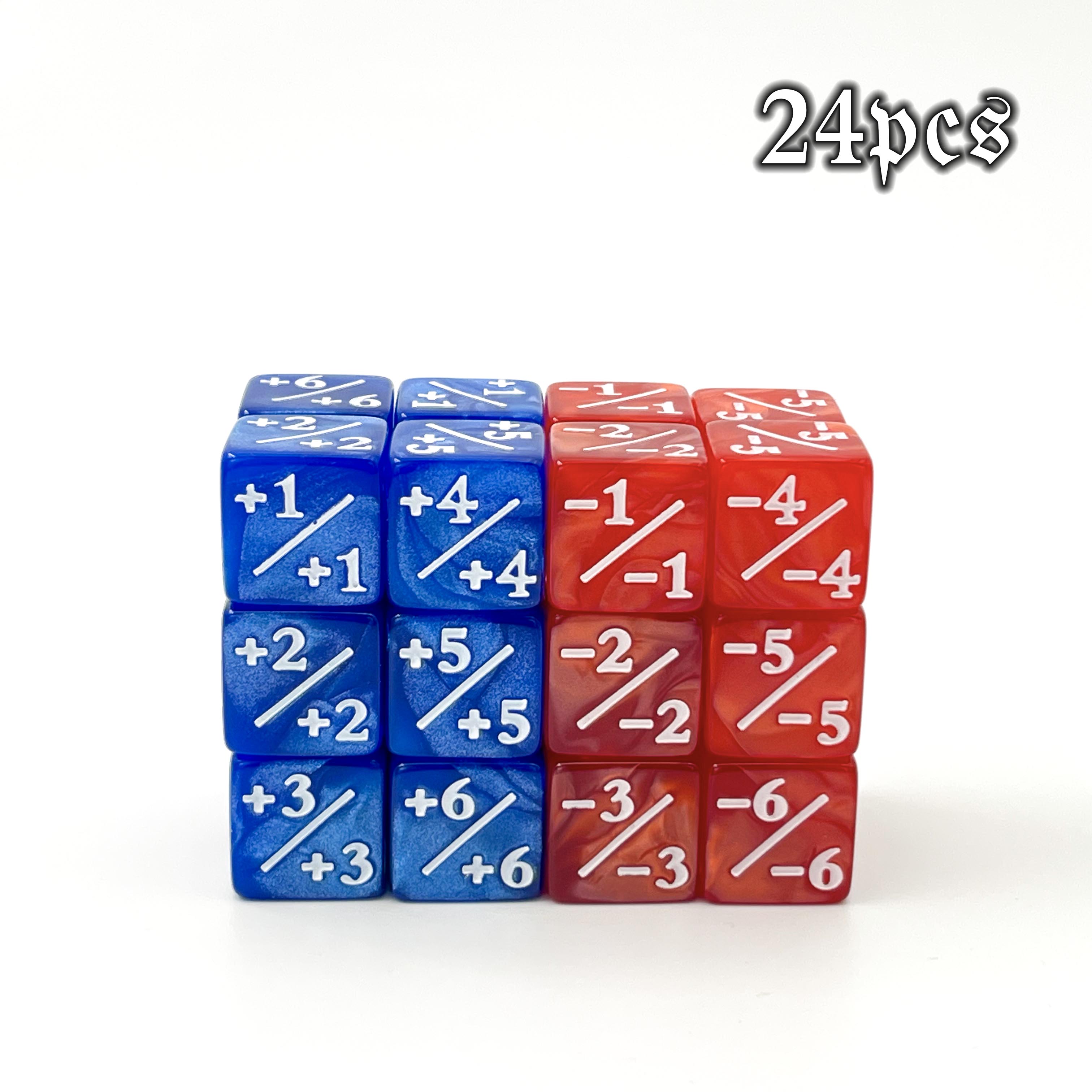 24個入り MTG ダイスカウンター ライフトークン ネガテ - Game Token Counter のレビューと価格