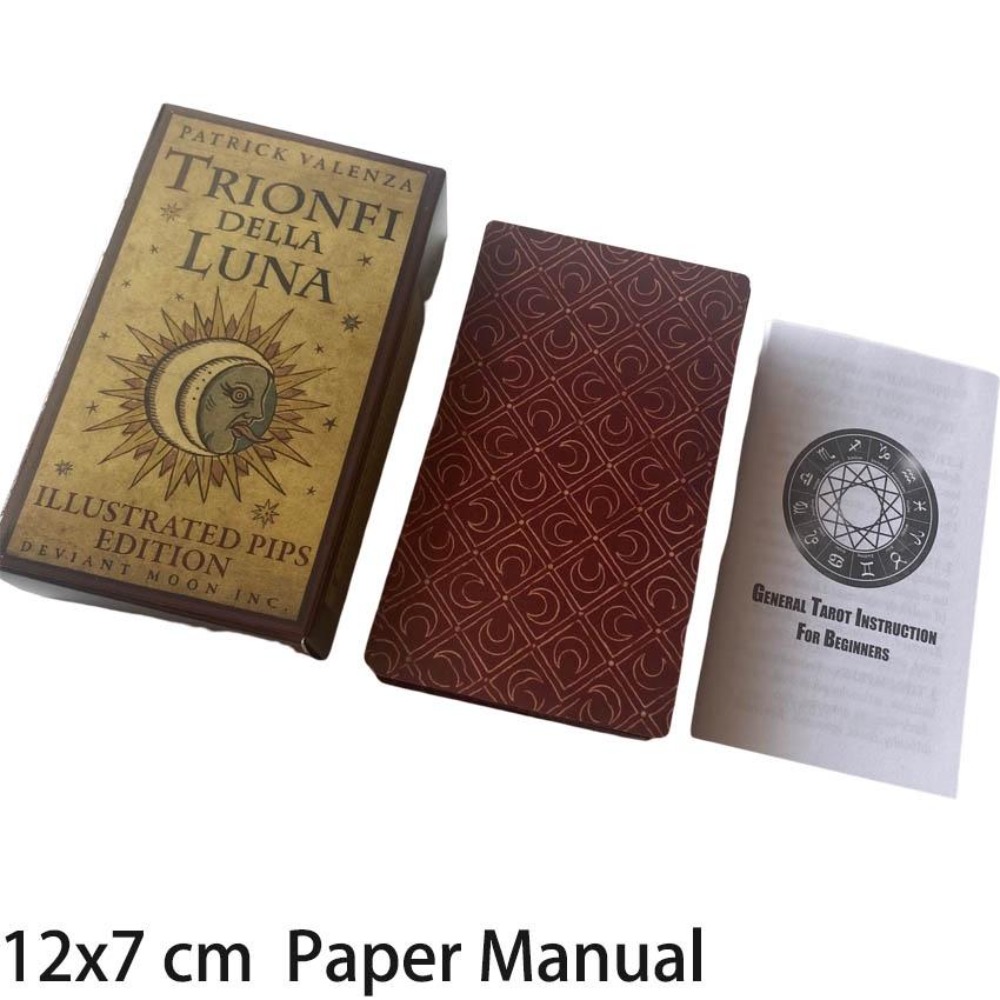 Trionfi Della Luna イラスト付きタロット  - Board Game Research のレビューと価格