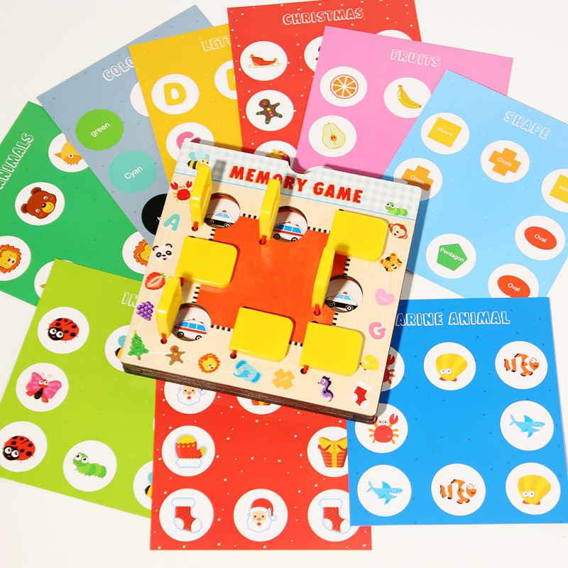 木製記憶チェスのおもちゃ子供のための論理的思考トレーニングモ - Board Game Life のレビューと価格