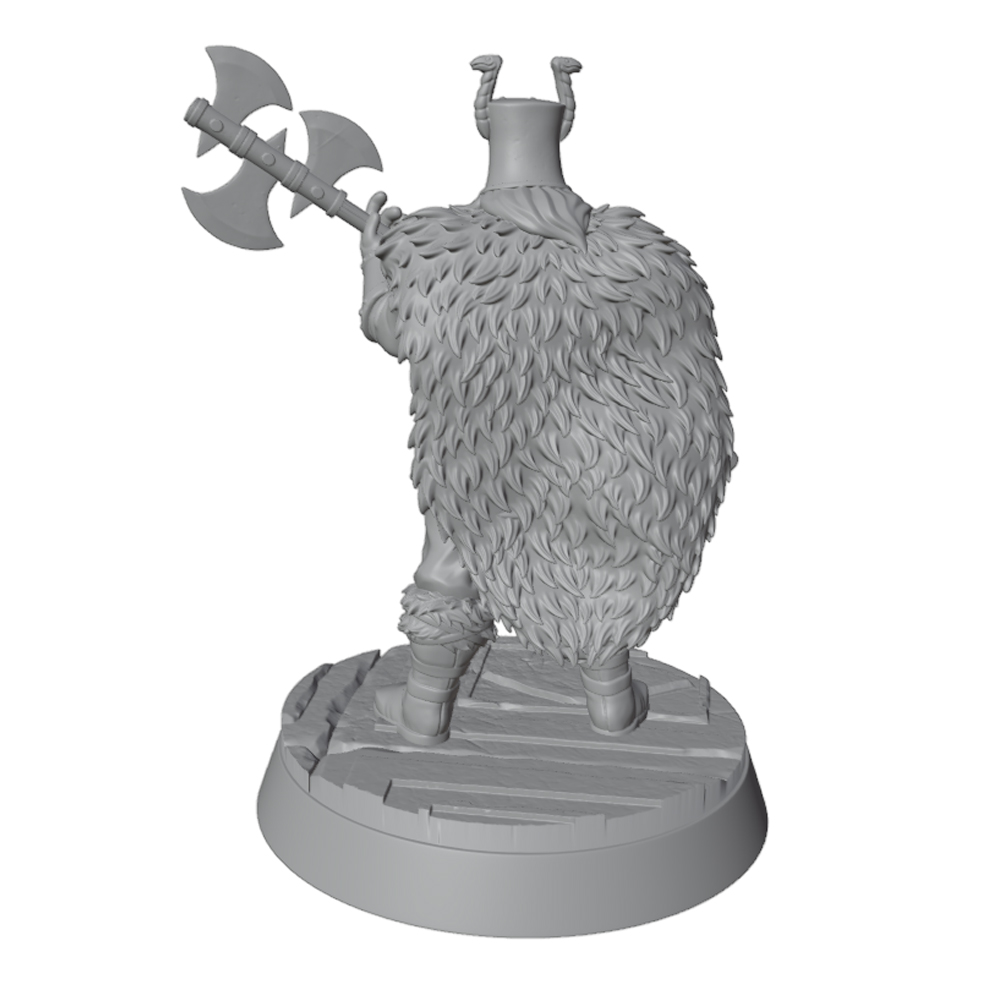1/24北欧バイキング斧を舞う戦士のミニチュア樹脂モデル、ボ - Board Game Vikings のレビューと価格